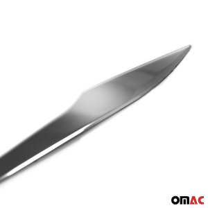 Toyota Corolla Tailgate Trim - Rear - Omac - S.Steel - Gloss Silver - 2019-2025